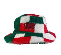 Manav Wales Tri Fleece Welsh Patchwork Bucket Hat 100% Cotton Sun Protection Fisherman Hats for Hunting Camping Hiking Travelling Fishing Football Outdoor Casual Holiday Festivals Lightweight