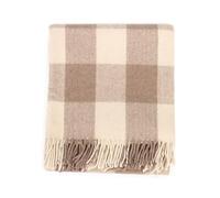 Manav Welsh Woollens Recycled Wool Tartan Blanket Throw | Premium Eco-Friendly Wool Blend | Soft, Warm, Durable & Sustainable for Sofa, Bed, Picnics, Travel & Traditional Welsh Heritage-Inspired Gift