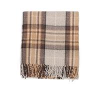 Manav Welsh Woollens Recycled Wool Tartan Blanket Throw | Premium Eco-Friendly Wool Blend | Soft, Warm, Durable & Sustainable for Sofa, Bed, Picnics, Travel & Traditional Welsh Heritage-Inspired Gift