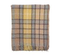 Manav Welsh Woollens Recycled Wool Tartan Blanket Throw | Premium Eco-Friendly Wool Blend | Soft, Warm, Durable & Sustainable for Sofa, Bed, Picnics, Travel & Traditional Welsh Heritage-Inspired Gift