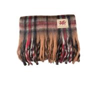 Manav Welsh Woollens Tartan Blanket Scarf | Traditional Welsh-Inspired Oversized Tartan Wrap with Soft Woollen Feel, Warm Winter Scarf, Shawl & Heritage Gift Accessory