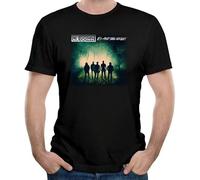 MANBAO Mens 3 Doors Down Us and The Night Album Tshirt 100% Cotton Size XL Black