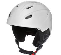 Manbi Kids Park Ski Helmet: White/Black: 57-58cm M Size: 57-58cm M, Co