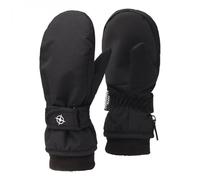 Manbi Kids Snowpaw Mitten: Black: 9-10 Years Size: 9-10 Years, Colour: