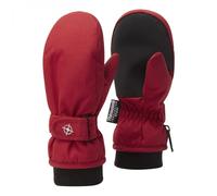 Manbi Kids Snowpaw Mitten: Red: 7-8 Years Size: 7-8 Years, Colour: Red