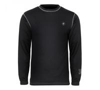 Manbi Mens Supatec Long Sleeve Thermal Baselayer Top: Black: S Size: S