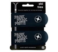 Manbi Pro Jumbo Pair Of Ski Ties Atomic K2 Head Cable Tidy Luggage Strap (Black)
