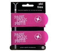 Manbi Pro Jumbo Pair Of Velcro Ski Ties Atomic K2 Head Cable Tidy Luggage Strap Pink