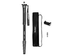 Manbily E-222 Monopod for Cameras, 165cm Camera Monopod, 5 Sections Aluminum Travel Canon Nikon Sony DSLR Video Camcorder, Compact Portable Lightweight (Grey)