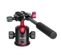 Manbily YB-0 Ball Head with Handle 36mm for Tripod Monopod, Metal Aluminum Ballhead Mount 360° Panoramic Tripods Head Arca Swiss Quick Release Plate, 1/4" Screw for DSLR Camera Phone Camcorder Video