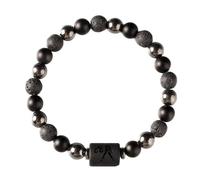 MANBOZIXi Men Natural Stone Bracelet, Womens Gemstone Bracelet, Zodiac Signs Moitv, Lava Stone Bracelets, Libra