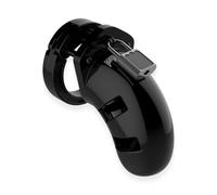 Shots Toys Bondage Man Cage 01 Male 3.5 Inch Black Chastity Cage Male Sex Toy