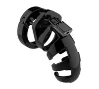 Man Cage Model 02 Chastity 3.5" Cock Cage Black Mens Bondage Restraint Device