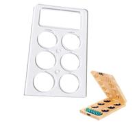 Mancala Board Router Template Templates 1/4'' Thick Router Template Guide Kit for Mancala Game Transparency Woodworking Lead for Mancala