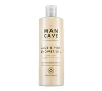 ManCave Aloe and Pine Shower Gel for Men, Suitable for Sensitive Skin with Aloe Vera and Cucumber, Sulphate and Paraben Free, Natural, Vegan, Cruelty Free, 500 ml
