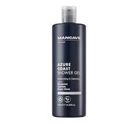 ManCave Azure Coast Shower Gel 500ml for Men, Refreshing Body Wash | Bergamot, cypress, green vines, coastal scent, natural, vegan, eco-conscious, cruelty free