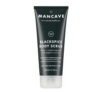ManCave Blackspice Body Scrub 200ml for Men, Exfoliating Body Wash