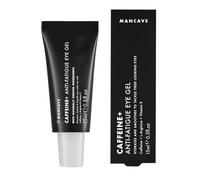 ManCave Caffeine & Vitamin E Anti-Fatigue Eye Gel 15ml, Target dark circles and fight against fine lines, Natural Formulation, Vegan Friendly, Rejuvenates Tired Eyes, Made in England