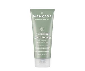 ManCave Caffeine Conditioner for Men, Encourage Healthy Hair Growth, Condition and Strengthen with Caffeine, Shea Butter and Panthenol, Natural, Vegan, Cruelty Free, 200 ml
