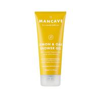 ManCave Lemon and Oak Shower Gel for Men, Refreshing Aroma with Lemon Oil, Bergamot and Rosemary, Sulphate and Paraben Free, Natural, Vegan, Cruelty Free, 200 ml