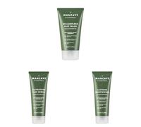 ManCave Men's The 3-Step Face Routine - Willowbark Face Wash 125ml, Olivestone Face Scrub 100ml & Caffeine Moisturiser 100ml, Vegan Natural Skincare, Cleanse, Exfoliate & Moisturise, Sulphate-Free