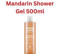 ManCave Cedarwood Shower Gel for Men, Fresh Woody Aroma with Eucalyptus and Pine Needle, Sulphate and Paraben Free, Natural, Vegan, Cruelty Free, 500 ml