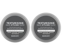 ManCave Texturising Hair Paste for Men, Natural Looking Texture and Definition with Panthenol, Arginine and Caffeine, Flexible and Reworkable Hold, Vegan, Cruelty Free, 75 ml, Packaging May Vary