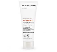ManCave Vitamin C Moisturiser for Men with Daily Gradual Tan 100ml, Hydrates & Revives, DHA Gradual Tan, Shea Butter & Vitamin C, Vegan Daily Moisturiser, Made in UK