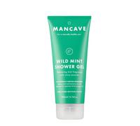 ManCave Wild Mint Mens Shower Gel, 200 ml, Body Wash, Natural Ingredients, Vegan, Eco-Conscious and Cruelty-Free, Energising Shower Gel for Men with Lemon, Peppermint, Eucalyptus, Body Wash for Men
