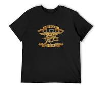 Manchang Navy Seal T Shirt - God Bless Seal Team Six United States Navy Seals T Shirt L