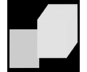 MANCHAP 20 PCS A4 10 Mil Blank Stencil Sheets, 210 x 297 x 0.25mm Plastic Stencil Sheets for DIY Cutting, Craft