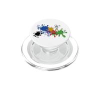 Manchas de Pintura, Salpicado por el Arte PopSockets PopGrip for MagSafe