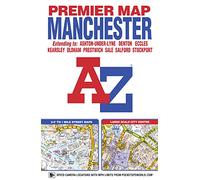 MANCHESTER A-Z PREMIER MAP [New Fifth edition]