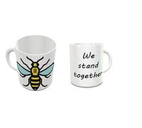 Manchester Bee Mug we Stand Together Mug Bee Mug Ceramic Mug