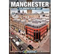 Manchester Calendar 2026 - 2027: Spacious Layout from 2026 to 2027 Featuring US Holidays for Simple Scheduling and Gifting