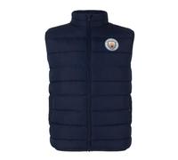 MANCHESTER CITY Boys Gilet Jacket Body Warmer Padded Kids Official Gift