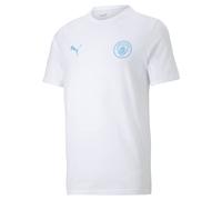 Manchester City Essentials Kids Tee - White - Size 11/12 Years
