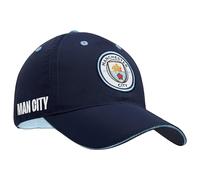 Manchester City F.C. Boys Baseball Cap Adjustable Strap Sun Hat Kids Teenagers Navy