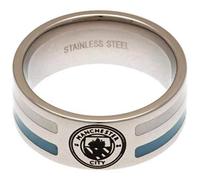Manchester City F.C. Colour Stripe Ring Medium Official Merchandise