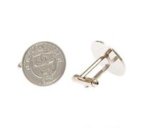 Manchester City F.C. Silver Plated Cufflinks CR Official Merchandise