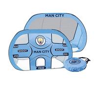 Manchester City Fc 2 In 1 Pop Up Football Goal Sky Blue/white (One Size)