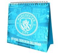 MANCHESTER CITY FC 2026 POSTCARD DESK EASEL CALENDAR - PRE-ORDER