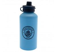 Manchester City Fc Aluminium 500Ml Bottle Sky Blue (One Size)