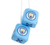 MANCHESTER CITY FC Dice Car Hanger (One Size) (Blue)