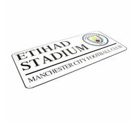 Manchester City FC Football Metal Wall Road Street Sign Etihad Stadium Official