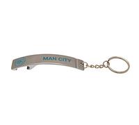 MANCHESTER CITY FC Man City Sleek Bottle Opener Keyring, Adults, Unisex, Multicoloured (Multicoloured), One Size