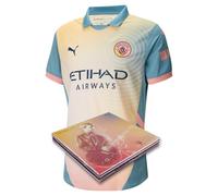 Manchester City FC Men’s 2024/25 Authentic Definitely City Jersey - Slim Fit - Pink
