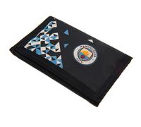 Manchester City FC Men's Particle Nylon Wallet in Jet Black Manchester City FC Jet Black One Size