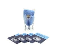 Manchester City FC Mini Bar Set in Blue Manchester City FC Blue