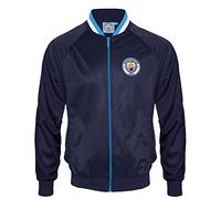 MANCHESTER CITY FC Official Football Gift Mens Retro Track Top Jacket XXL